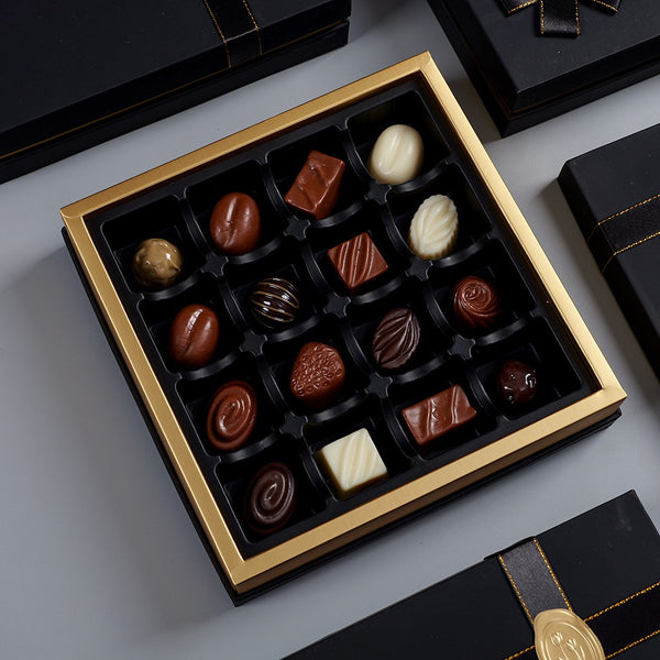 Chocolate Gift Box with Top and Bottom Lid