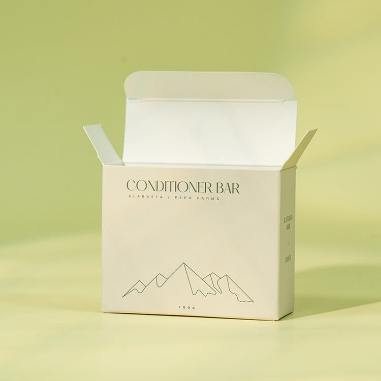 Customized white cardboard boxes