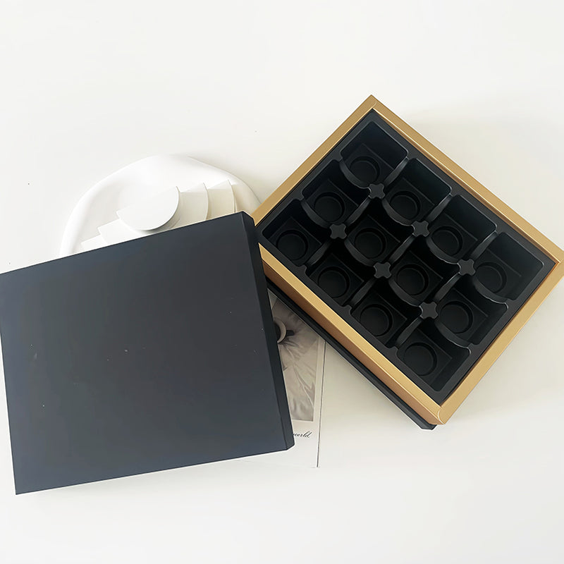 Chocolate Gift Box with Top and Bottom Lid