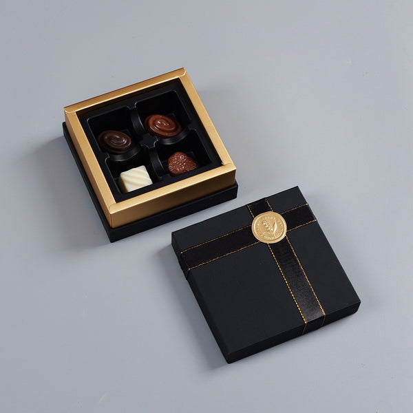 Chocolate Gift Box with Top and Bottom Lid