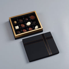 Chocolate Gift Box with Top and Bottom Lid