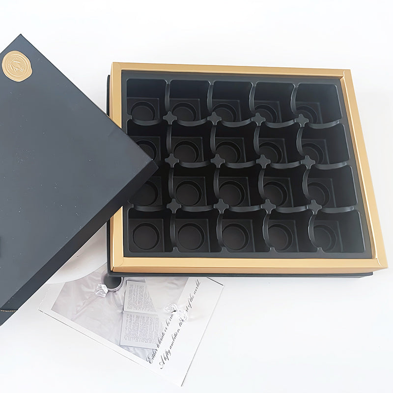 Chocolate Gift Box with Top and Bottom Lid