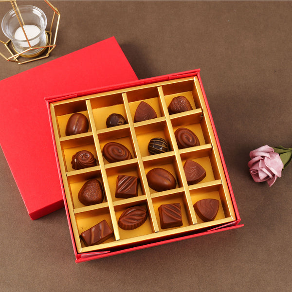 Foldable Chocolate Gift Box (9-Piece/16-Piece)