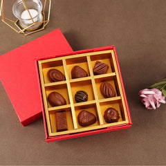 Foldable Chocolate Gift Box (9-Piece/16-Piece)