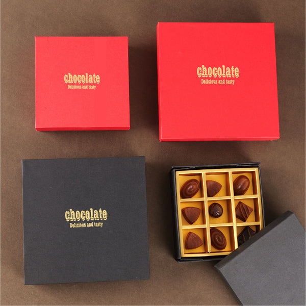 Foldable Chocolate Gift Box (9-Piece/16-Piece)