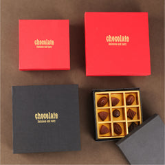 Foldable Chocolate Gift Box (9-Piece/16-Piece)